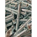 White Tin Zinc Plating Ring Grooved Lock Bolts For Oscillating Screen for sale