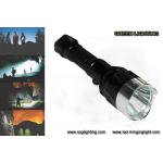 IP67 10W Rechargeable Torch Light , 25000 Lux 1200 High Lumen Flashlight for sale