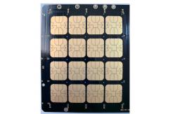 China （0.1-0.4mm）Gold Plating Ultrathin Rigid PCB Board supplier