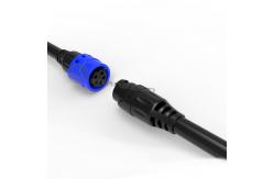 China M19  Power Connector IP67 Self Locking Industrial 5 Pin Female Connector supplier