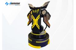 China 3 Glasses 9D Virtual Reality Flight Simulator Shooting Game Customize Logo supplier