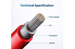 China Single Core PV DC Power Solar Cable TUV 12awg 4mm2 supplier