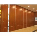 Acoustic Operable Sliding Foldable Partition Wall Panels MDF Laminate Finish