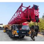 Heavy Duty 2022 Sany Used Truck Crane 100T Second Hand Truck Mounted Cranes for sale