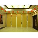 Training Room Folding Partition  Aluminum Sliding Doors 65mm Panel for sale