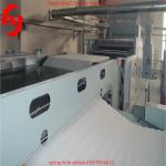 Nonwoven Fiber Cross Lapper Machine 5000mm Light Weight Rollers for sale