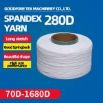 280D 100% Spandex Yarn 24F Filament Loops Threads Rope For Weaving Machine for sale