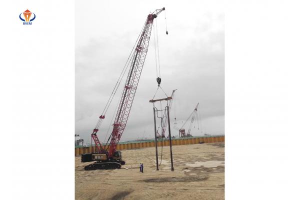Reliable Vibroflot Drive Pile Machine Better Ground Vibro Stone Column Soil Improvement