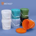 UMETASS 5L Round Plastic Bucket for Cold Drink Storage Food Grade and ISO9001 Certified for sale
