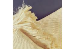 China Lightweight Kevlar Fire Resistant Fabric Yellow High Strength Textile supplier