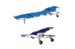 China Collapsable Aluminum Folding Stretcher Lightweight Portable Aluminum Alloy supplier