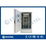IP65 Insulated Outdoor Telecom Enclosure With DC48V Cooling System / Base Station Cabinet for sale