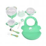 Waterproof Silicone Feeding Bib Toddlers Soft Silicone Bib One Size Fits All for sale