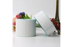 China Blank Glossy Custom Roll Label Stickers , Paper Direct Thermal Labels supplier