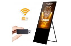 China Indoor 55inch Portable Digital Signage Android Cloud Based Player supplier