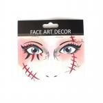 Eco Friendly Transfer Decal Stickers Water Gel Custom Face Stickers for sale