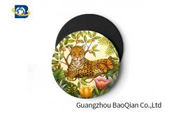 China Wild Animal Art Image Lenticular Coasters 3D Decoative Cup Placemat 0.6MM PET supplier