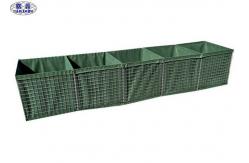 China Zinc Coating Sand Filled Barriers Security Blast Wall Customized Service supplier
