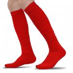 Extra Long Padded Football Scrunch Socks for Youth Athletes' Comfort and Support for sale