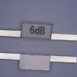 BeO AlN Al2O3 10 To 1000 Watt Leaded Chip Attenuators  20-30db for sale
