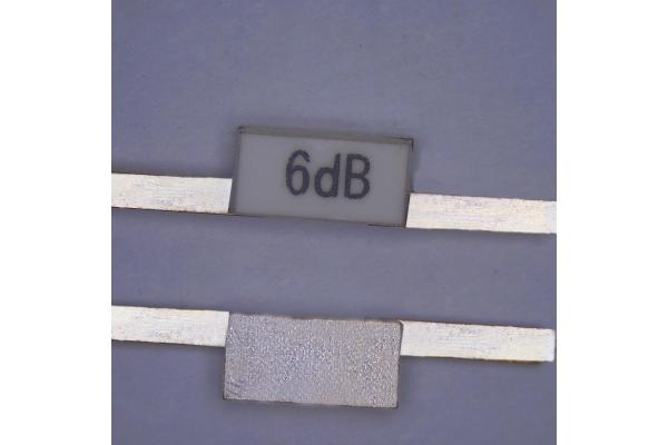 BeO AlN Al2O3 10 To 1000 Watt Leaded Chip Attenuators 20-30db