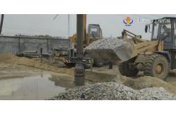 China 180kw 426mm Engineering Vibro Pile Foundation supplier