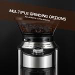 150g Custom Electric Portable Coffee Grinder Removable Upper Burr 19 Grind Selections