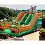 Tiger Double Side Inflatable Jump Bouncer Adult Bouncy Castle for sale