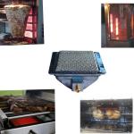 LPG Catalytic BBQ Infrared Side Burner Roasting Ceramic Infrared Grill Burner