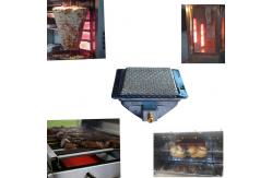 China LPG Catalytic BBQ Infrared Side Burner Roasting Ceramic Infrared Grill Burner supplier