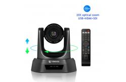 China Live Streaming 360 Degree Conference Camera 1/3 Inch HD CMOS 20X camera supplier
