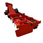 Agricultural Tractor Tiller Machine Wolf Tooth Roll Power Harrow Orange 3.5m for sale