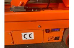 China Self Propelled Mobile Lift Table 1100lbs Full Eletric Lifting With 24 DC Batteries supplier