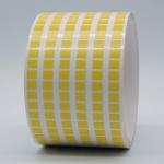 6mmx5mm Low Temperature Labels 1mil Yellow Matte High Temperature Resistant Polyimide Label for sale