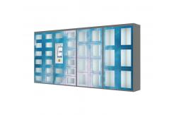 China Self Service Vending Locker Machine 240V For Fresh Vegetable Camera Option supplier