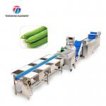 165MM Belt Industrial Vegetable Processing Machine Fruit Selection Washing Cutting Machine for sale