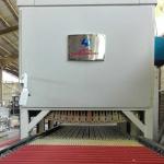 Jumbo Glass Tempering Glass Bending Furnace Soft Rollers Bending Type for sale