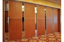 China Red Fireproof Partition Wall Acoustic Diffuser Panels For Exhibition Halls supplier