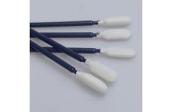 China Super Long Stick Foam Cleaning Swab For Small Slotted Clean supplier