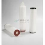 Sterilizing Grade Microelectronics PP Pleated Filter Cartridge High Dirt Holding Capacity for sale