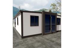 China New Solutions Prefab Double Wings Expandable Container House Luxe Family Residences supplier