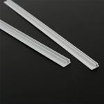 Extruded Plastic PVC Decorative Strip Profile White