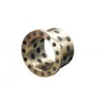 High Capacity Flanged Plain Bearing Solid Graphite Sleeve Bearings for sale