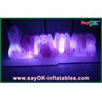Stage Oxford Cloth Inflatable Lighting Decoration Commercial Inflatable Numbers for sale