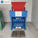 Semi-automatic Hopper Brick Making Cement Standard Brick Color Brick Making Equipment for sale