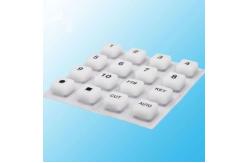 China Silkscreen Printing Conductive Custom Silicone Rubber Keypads supplier