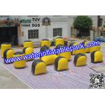 Tactical  Inflatable Bunker For Paintball Sport Games , Paint Ball Bunkers for sale