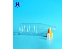 China Soft Pet Plastic Bottles With Tomato Sauce Paste Screw Squeeze Lid supplier