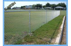 China Woven Vinyl Coated Chain Link Fence Gate With Galvanized Steel Wire Fit Backyards supplier