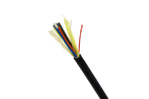 Two Parallel FRP G652D Fiber Optic 1KM ADSS Cable